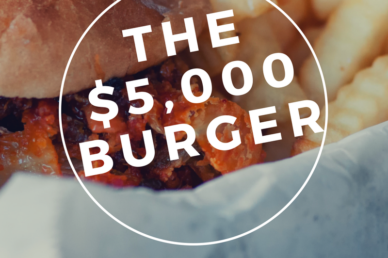 The FleurBurger 5000 will set you back $5,000